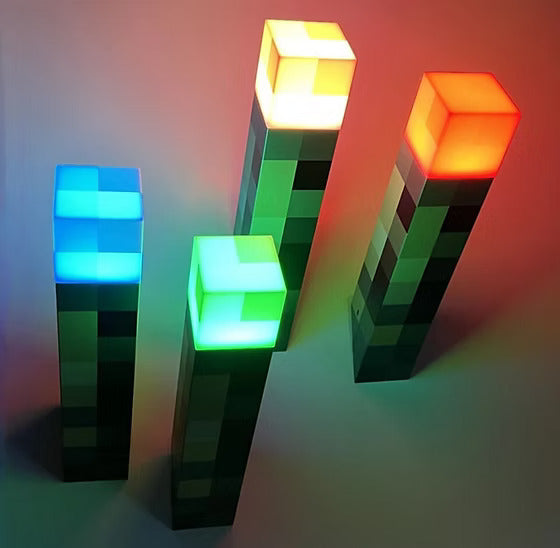 Minecraft Torch Lamp