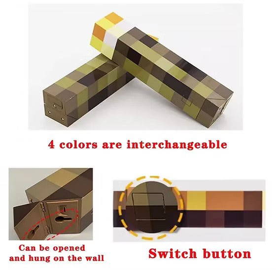 Minecraft Torch Lamp