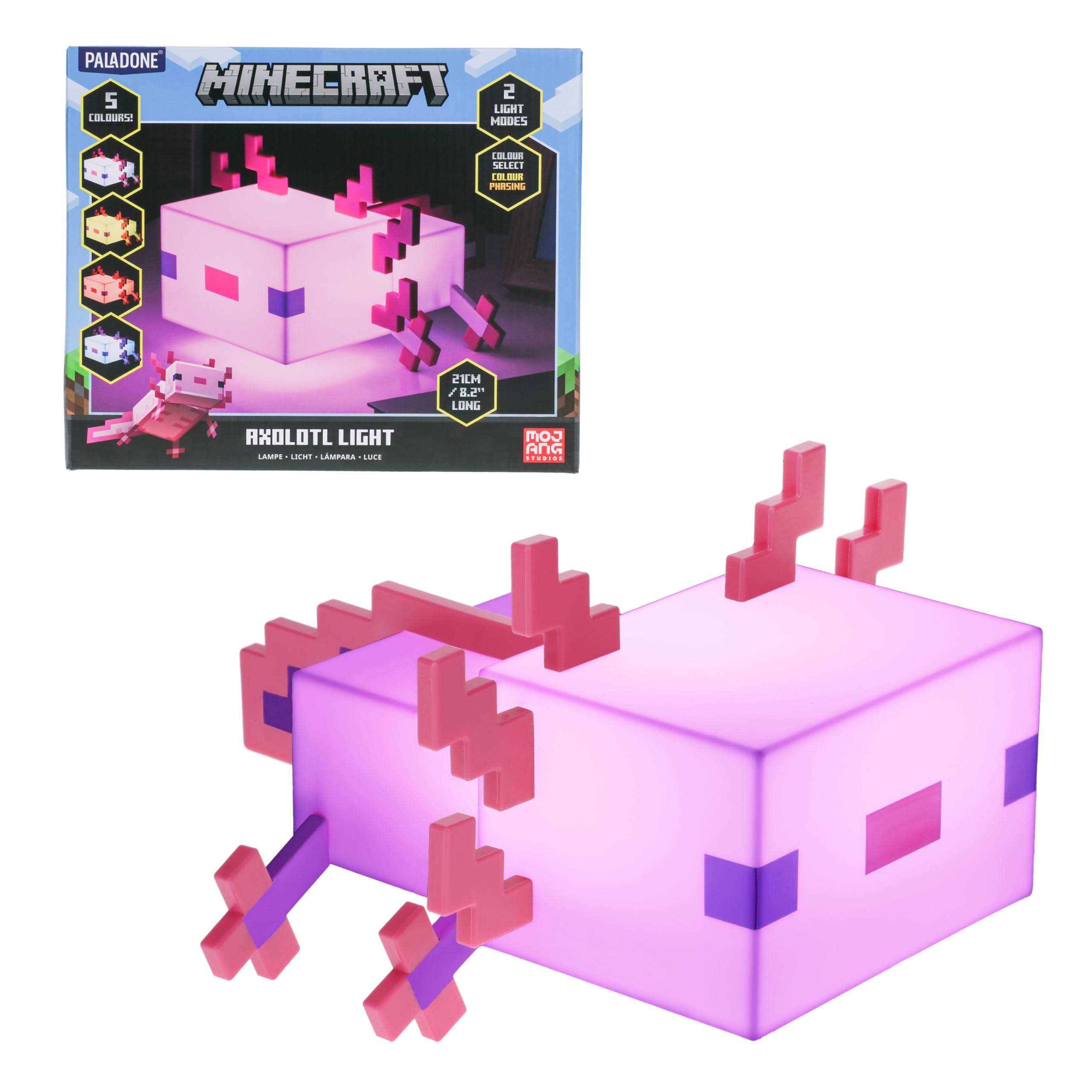 MineCraft Axolotl Lamp