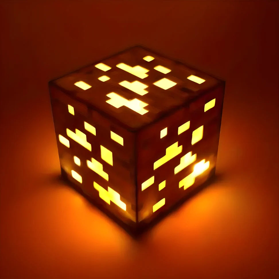 Minecraft Ore Block Lamp