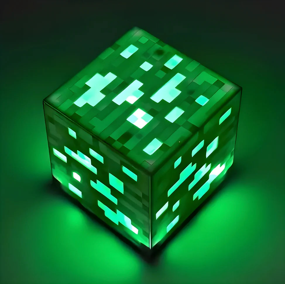 Minecraft Ore Block Lamp